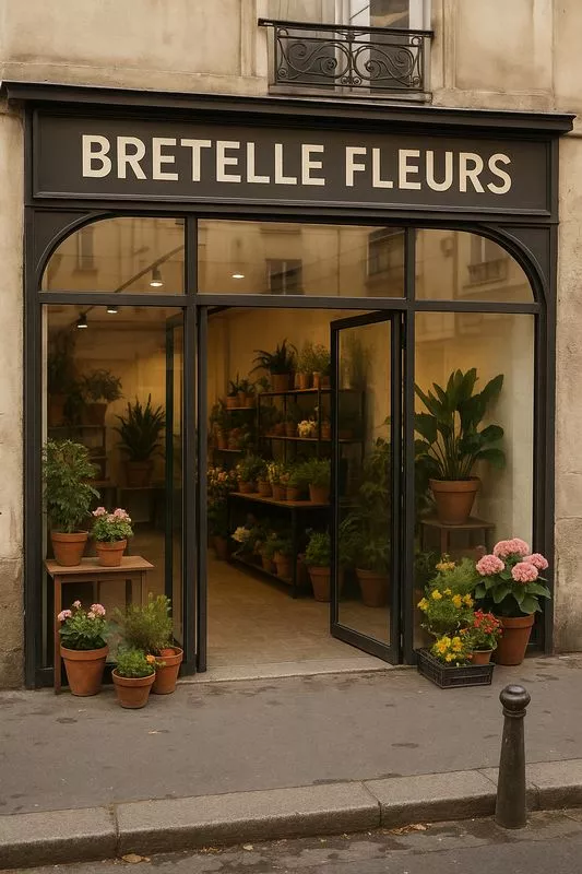 Vitrine de magasin professionnel sur mesure en acier et verre, devanture de boutique pour rue passante, réalisée par la ferronnerie et métallerie FIMSAI